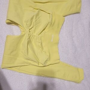Yellow Gymshark Leggings